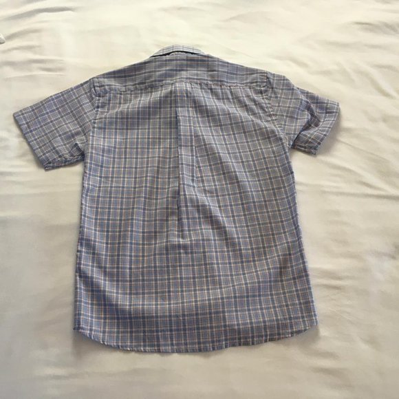 Oscar de la Renta Shirt Short Sleeve Sz 8Y boysg29 - Picture 6 of 9